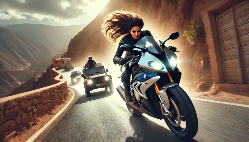 あのバイクチェイスが熱すぎる!イルサのバイクシーン解説