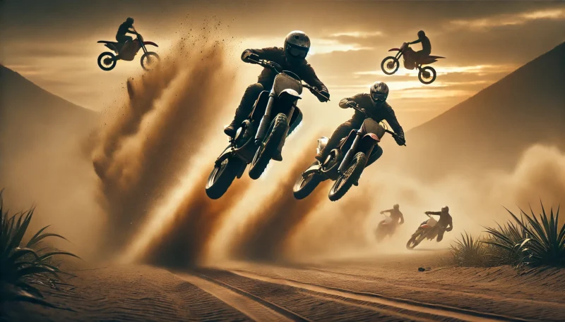 バイクアクションが炸裂!ジョン・ウー流スタイリッシュ演出