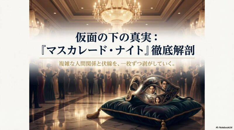 映画『マスカレード・ナイト』豪華キャスト・相関図まとめ