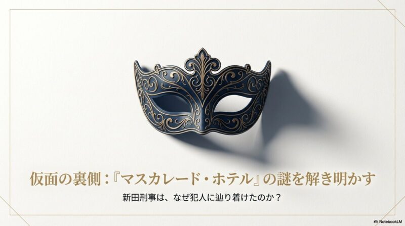 『マスカレード・ホテル』の犯人はなぜわかった？決定的な証拠と真相をネタバレ解説