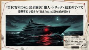 【第10客室の女】キャスト一覧とネタバレ結末！犯人の正体と動機を徹底解説