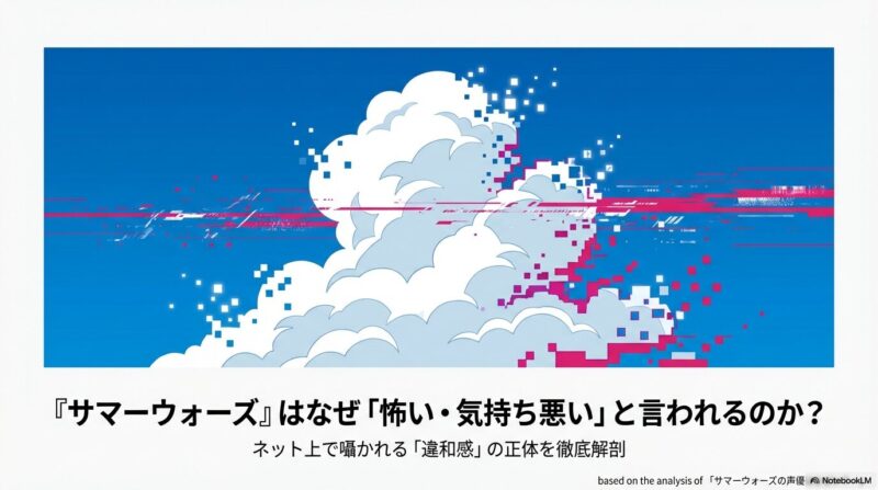 サマーウォーズの声優はひどい？「怖い・気持ち悪い」と言われる理由と飯テロの魅力を検証