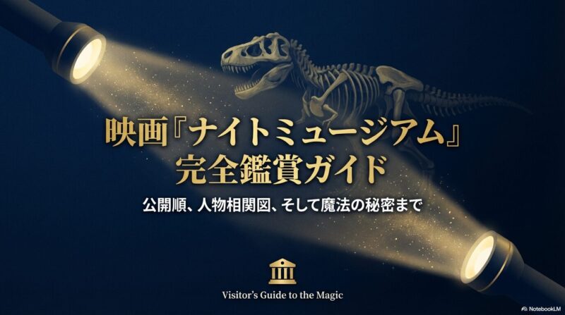 映画『ナイトミュージアム』主人公や大統領、モアイなど人気登場人物と見る順番まとめ