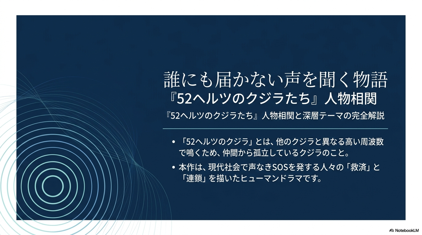52ヘルツのクジラたちの相関図｜登場人物とネタバレあらすじも
