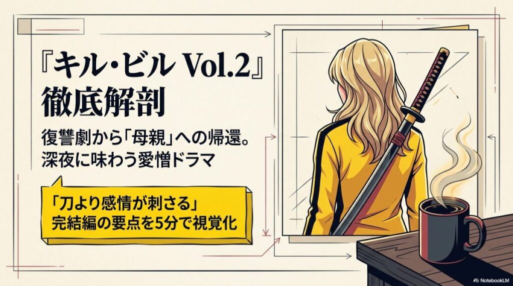 キル・ビル Vol.2】ネタバレ解説！主人公の正体・ビルとの関係・ラストの意味をわかりやすく紹介