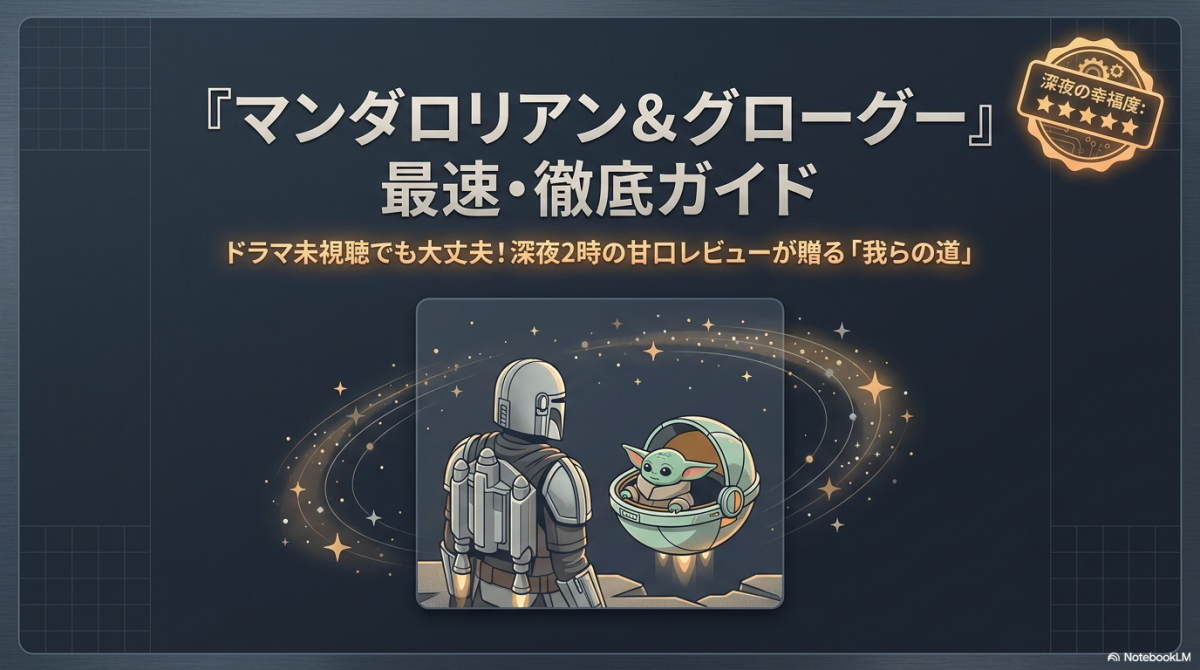 マンダロリアンアンドグローグーはドラマ見てない人も楽しめる？ドラマとの違い・登場人物・あらすじを解説