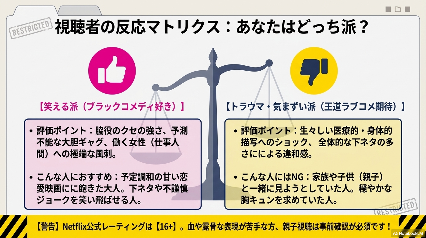 笑える派とトラウマ派に分かれた反応