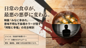 映画『みなに幸あれ』ネタバレ解説・考察｜意味不明なラストと気持ち悪い理由