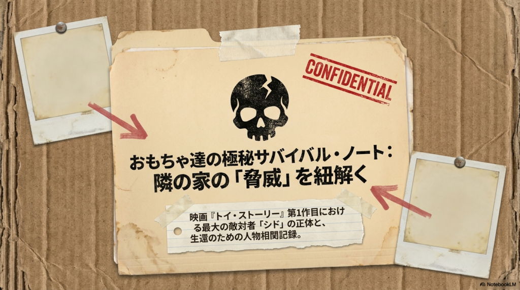 トイストーリーの悪ガキは誰？シドや悪役キャラの名前を一覧