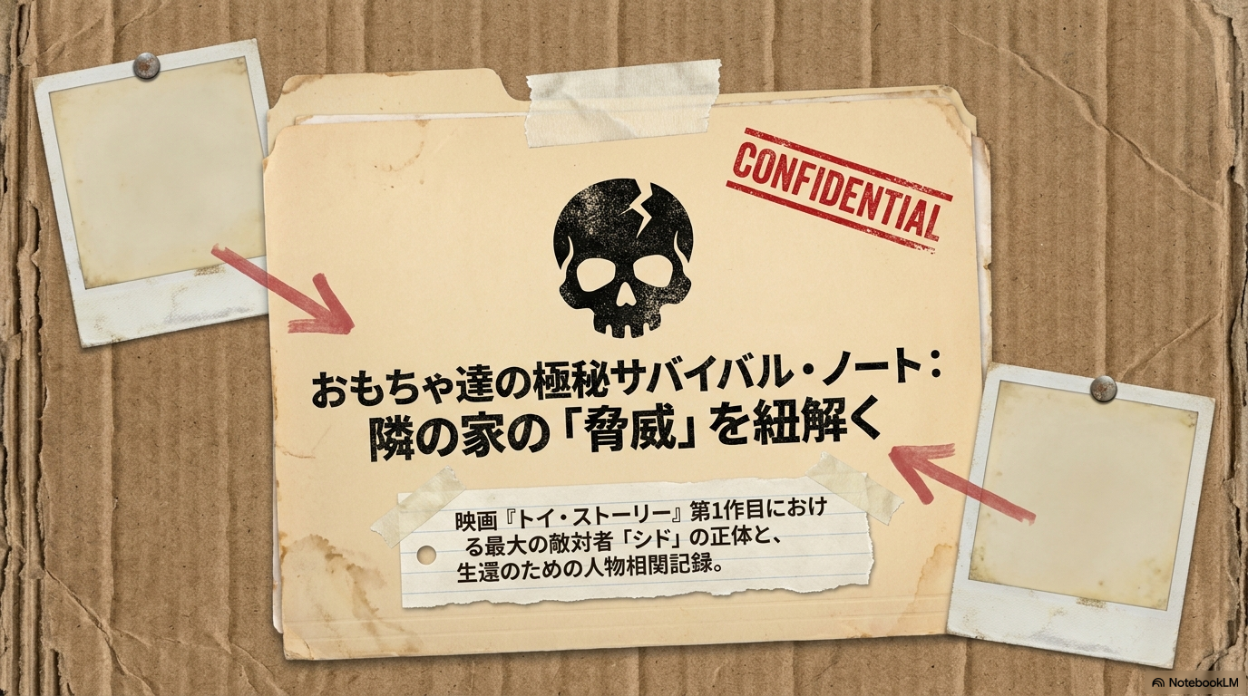 トイストーリーの悪ガキは誰？シドや悪役キャラの名前を一覧