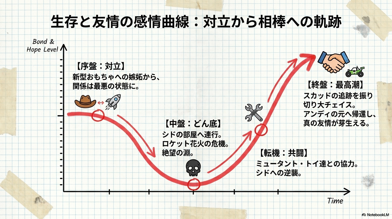 トイストーリーの悪ガキシドが登場する1のあらすじ