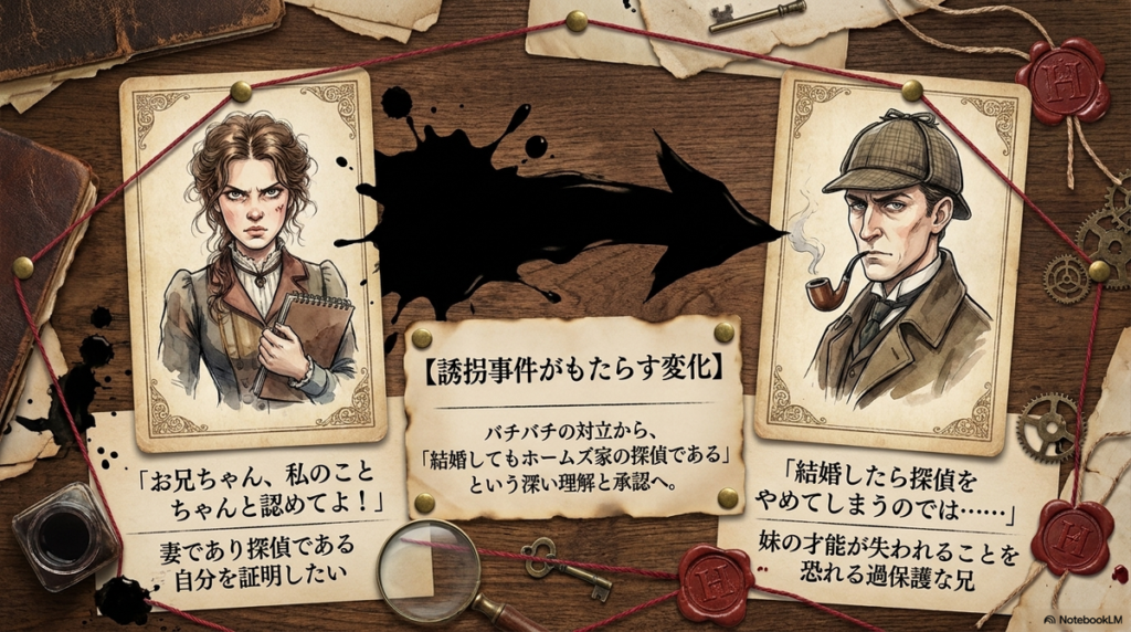 シャーロックとエノーラの兄妹関係