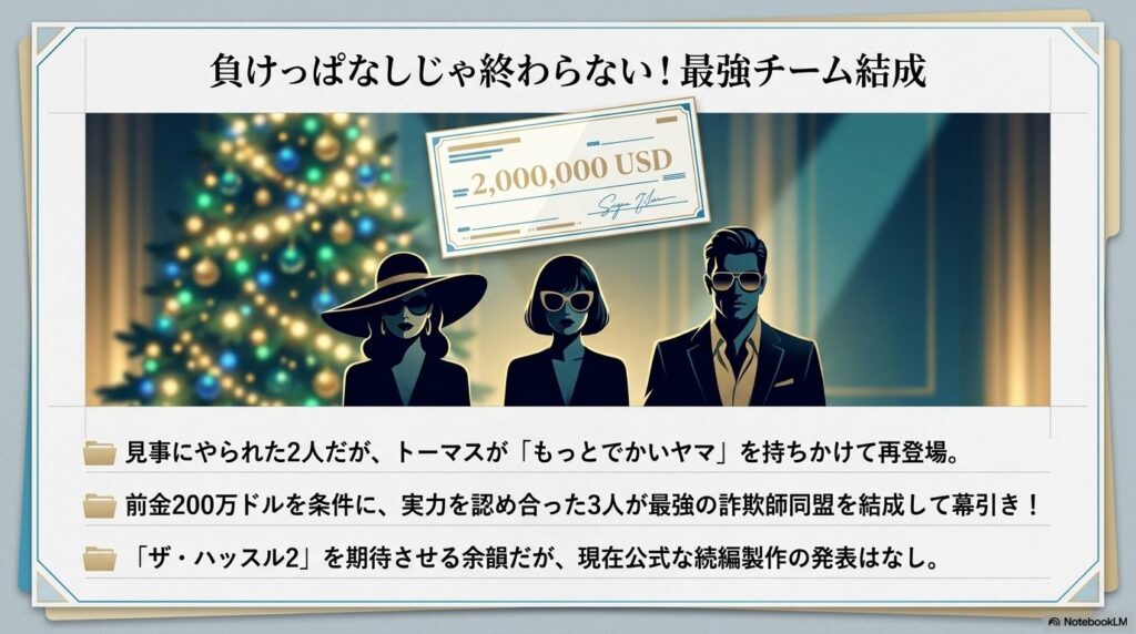 続編(ザハッスル2)の可能性はあるの?