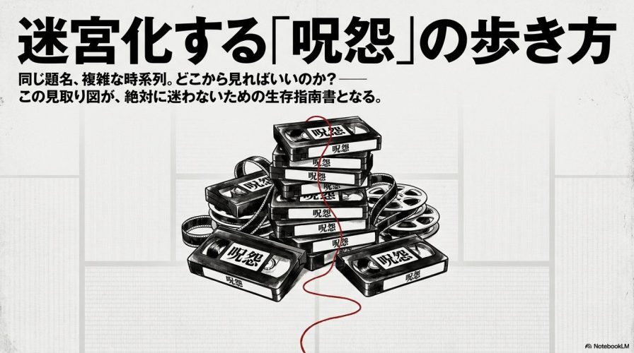 映画「呪怨」シリーズ全作品を見る順番｜公開順と世界観を整理